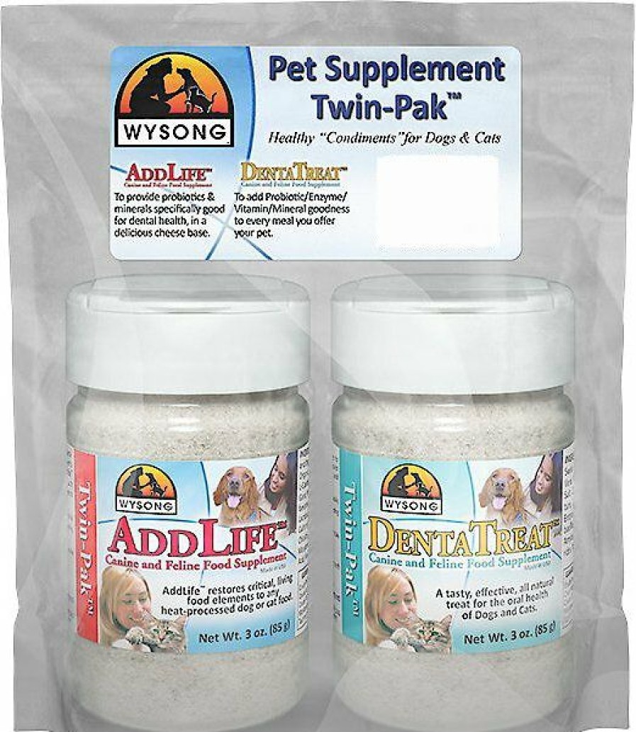 Cat Vitamins & Supplements * | Shop Wysong Pet Supplement Twin-Pak Dog & Cat Food Supplement