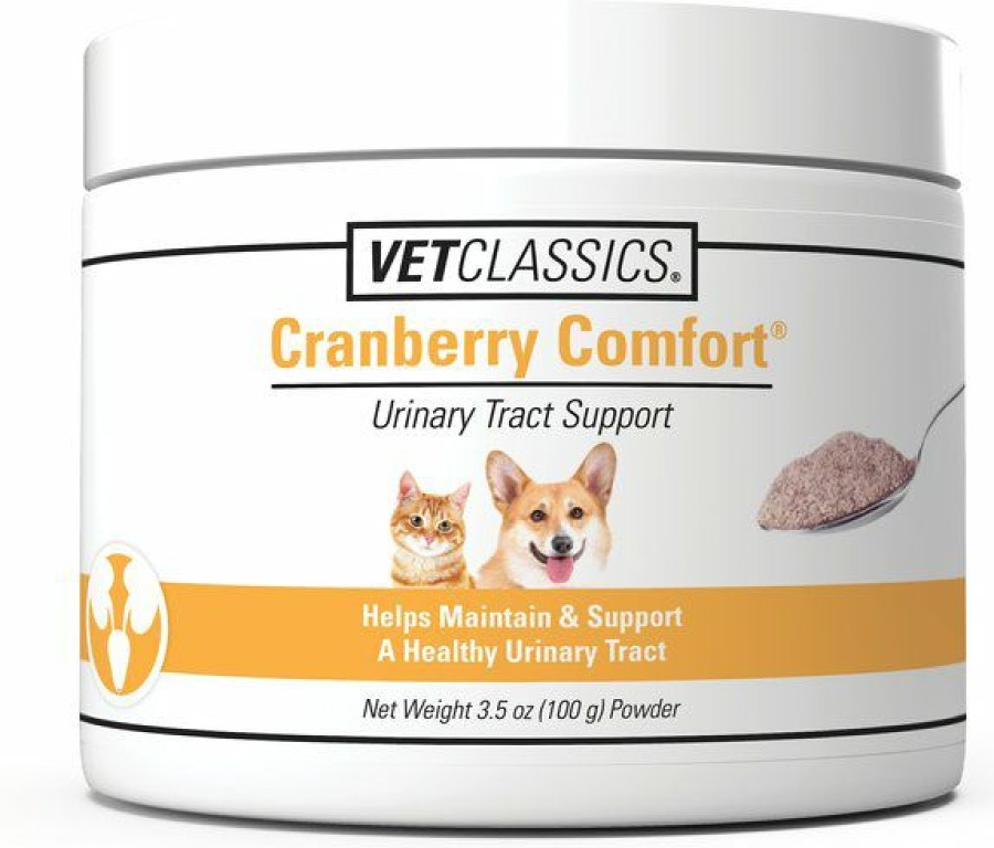 Cat Vitamins & Supplements * | Discount Vetclassics Cranberry Comfort Urinary Tract Support Powder Dog & Cat Supplement