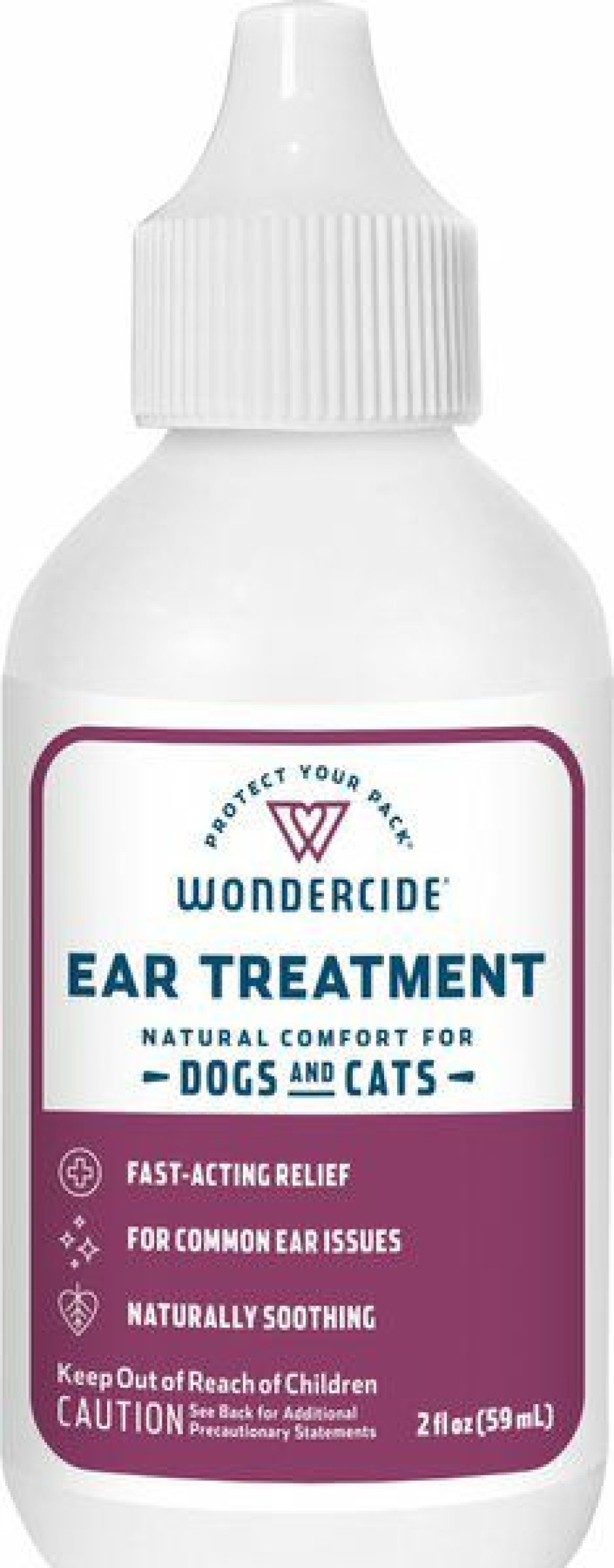 Cat Healthcare * | Outlet Wondercide Dog & Cat Ear Treatment, 2-Oz Bottle