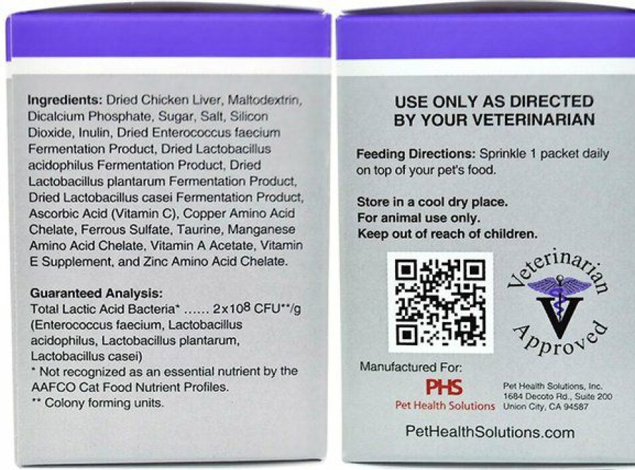 Cat Vitamins & Supplements * | Shop Proflora Powder Digestive Supplement For Cats, 30 Servings