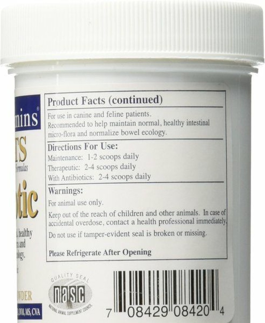 Cat Vitamins & Supplements * | Shop Rx Vitamins Rx Biotic Powder Digestive Supplement For Cats & Dogs, 2.12-Oz Bottle