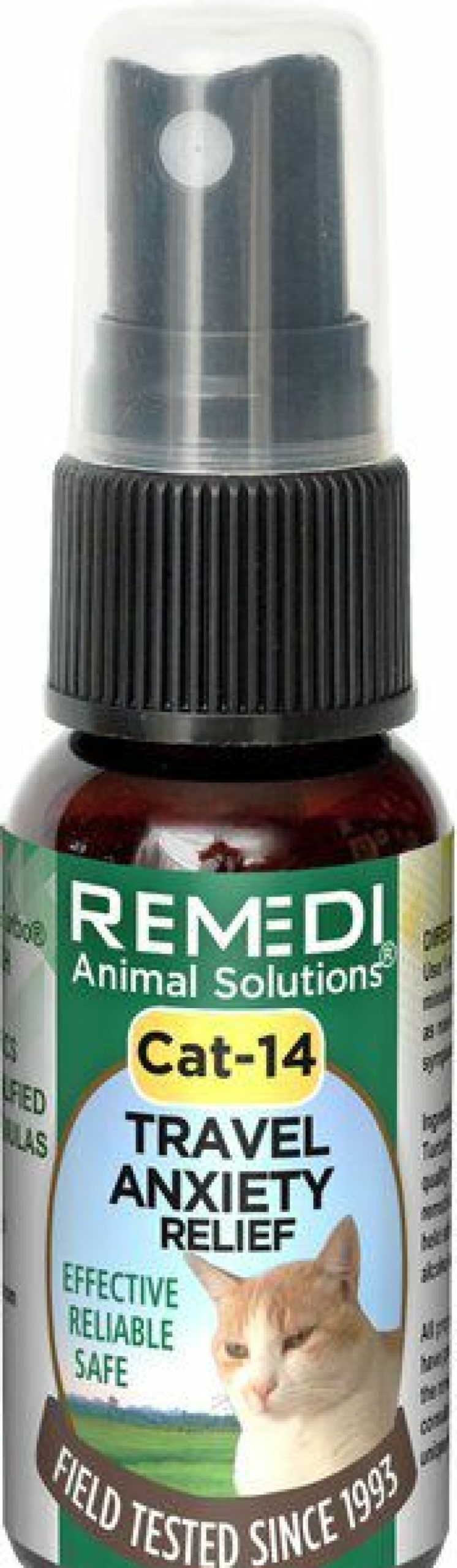 Cat Vitamins & Supplements * | Shop Remedi Animal Solutions Cat-14 Travel Anxiety Relief Cat Supplement, 1-Oz Bottle