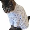 Cat Healthcare * | New Tulane'S Closet Cover Me By Tui Adjustable Fit Long Sleeve Recovery Cat Pullover