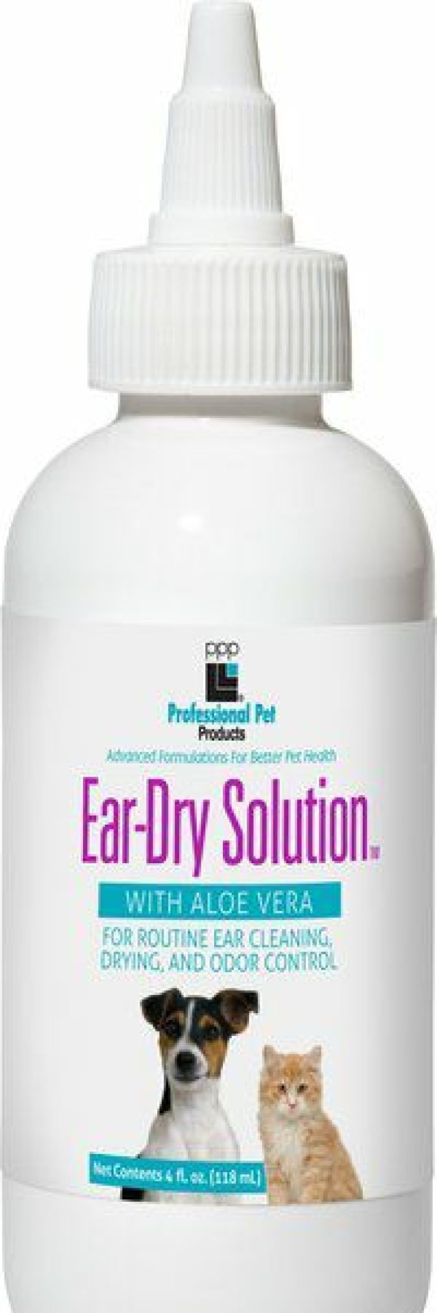 Cat Grooming * | Outlet Professional Pet Products Pet Ear-Dry Solution, 4-Oz Bottle