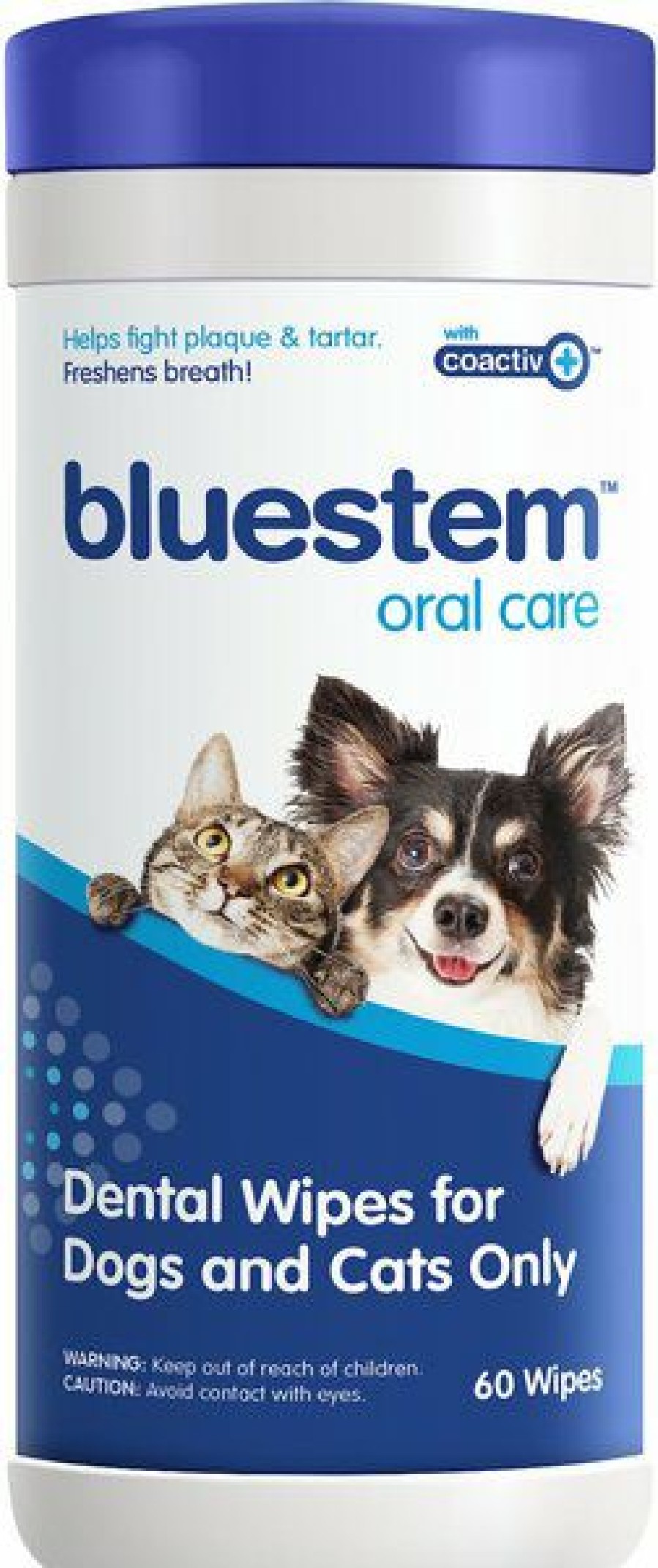 Cat Healthcare * | Store Bluestem Oral Care Dog & Cat Dental Wipes, 60 Count