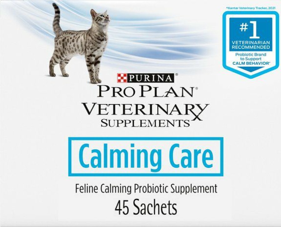 Cat Vitamins & Supplements * | Store Purina Pro Plan Veterinary Diets Calming Care Cat Supplement, 45 Count