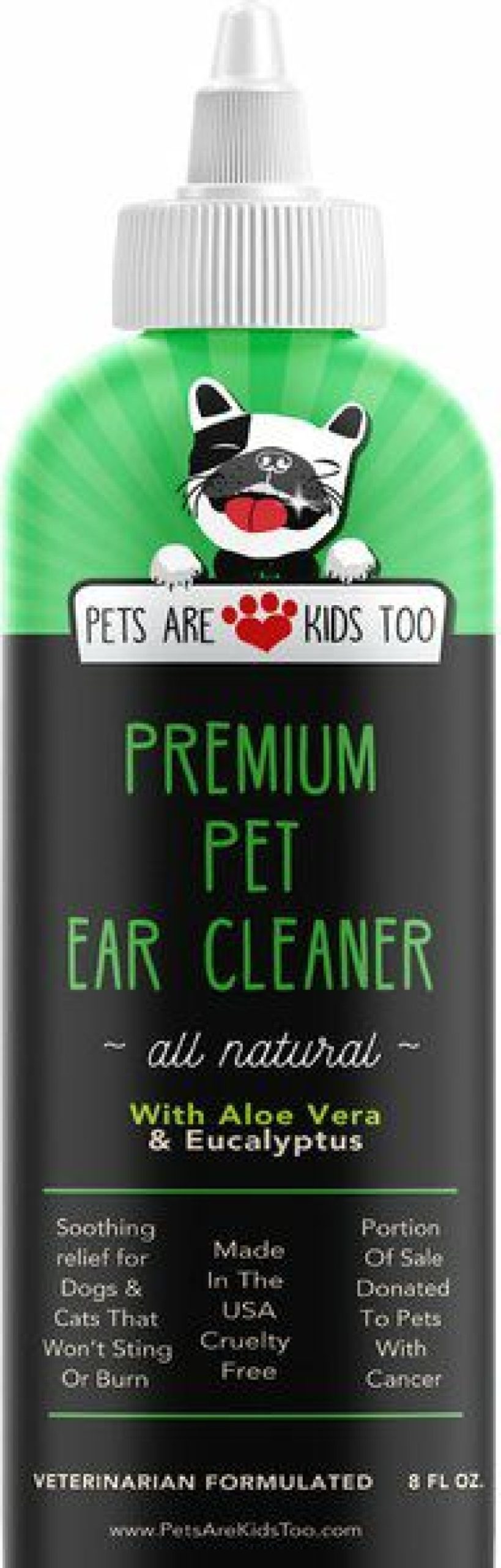 Cat Healthcare * | Store Pets Are Kids Too Premium Pet Ear Cleaner Solution, 8-Oz Bottle