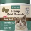 Cat Vitamins & Supplements * | New Naturvet Hemp Quiet Moments Soft Chews Calming Supplement For Cats, 60 Count