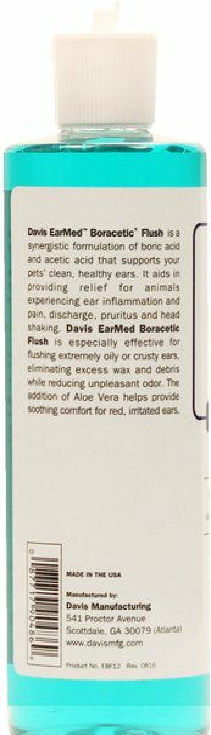 Cat Healthcare * | Store Davis Earmed Boracetic Dog & Cat Flush, 12-Oz Bottle