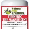 Cat Vitamins & Supplements * | Shop Natura Petz Organics Turmeric The Magnificent Antioxidant, Immune & Whole Body Wellness Support * Cat Supplement, 150 Coun