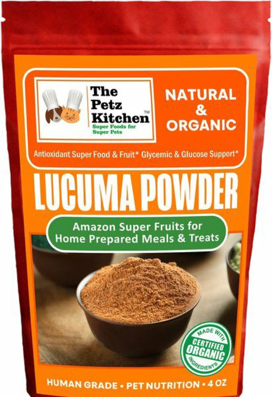 Cat Vitamins & Supplements * | New The Petz Kitchen Lucuma Powder Dog & Cat Supplement