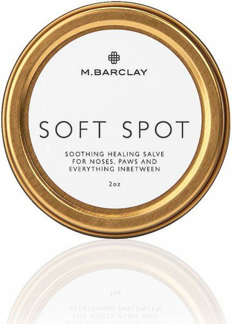 Cat Grooming * | Limited Edition M Barclay Inc M. Barclay Soft Spot All-Natural Soothing Dog & Cat Salve, 2-Oz Jar