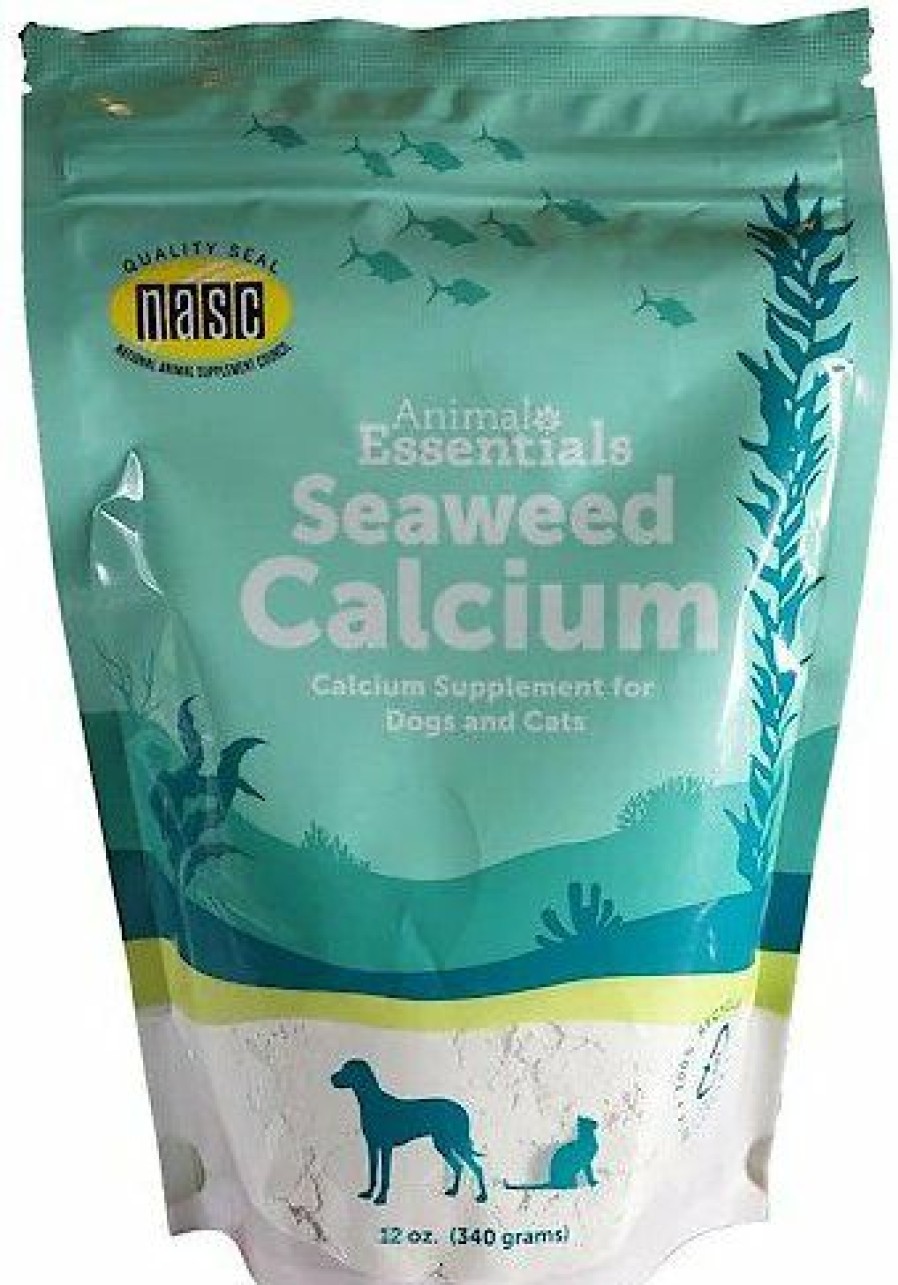 Cat Vitamins & Supplements * | Limited Edition Animal Essentials Seaweed Calcium Dog & Cat Supplement, 12-Oz