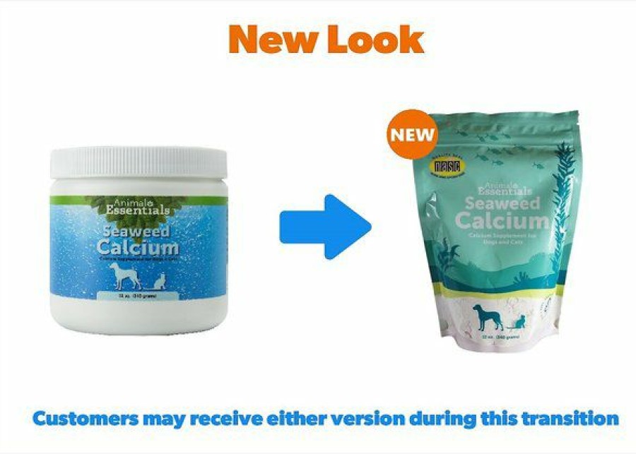 Cat Vitamins & Supplements * | Limited Edition Animal Essentials Seaweed Calcium Dog & Cat Supplement, 12-Oz