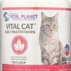 Cat Vitamins & Supplements * | Outlet Vital Planet Vital Cat Daily Multivitamin Powder Cat Supplement, 2.6-Oz Jar