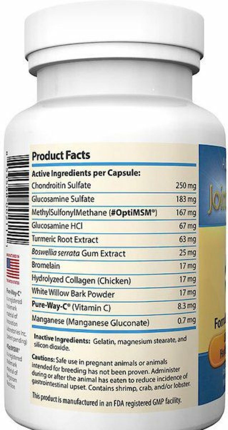 Cat Vitamins & Supplements * | Shop Animal Necessity Joint Guard Vet Hip & Joint Dog Supplement, 45 Count