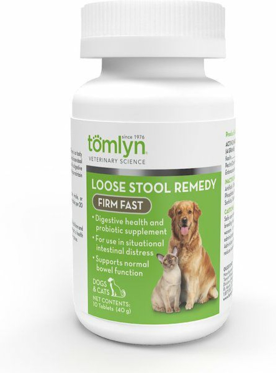 Cat Vitamins & Supplements * | Discount Tomlyn Firm Fast Loose Stool Remedy Dog & Cat Supplement, 10 Count