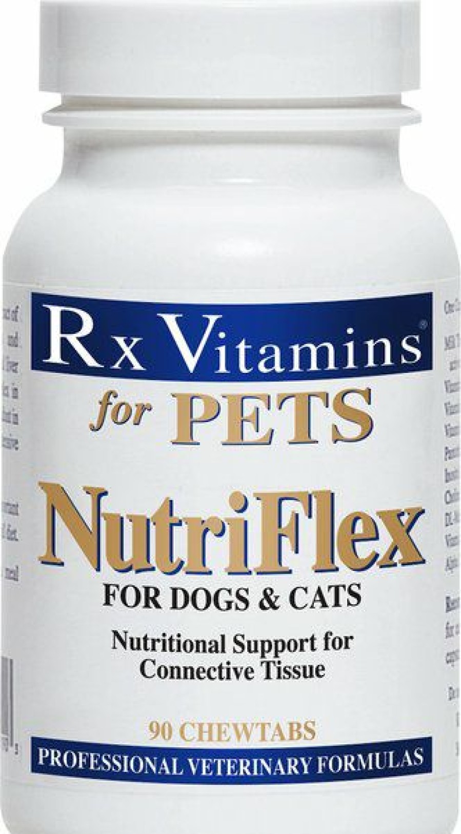 Cat Vitamins & Supplements * | Discount Rx Vitamins Nutriflex Chewable Tablets Joint Supplement For Cats & Dogs, 90 Count