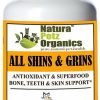 Cat Vitamins & Supplements * | Outlet Natura Petz Organics All Shins & Grins Antioxidant Super Food Bone, Eye, Teeth & Skin Support* Cat Supplement