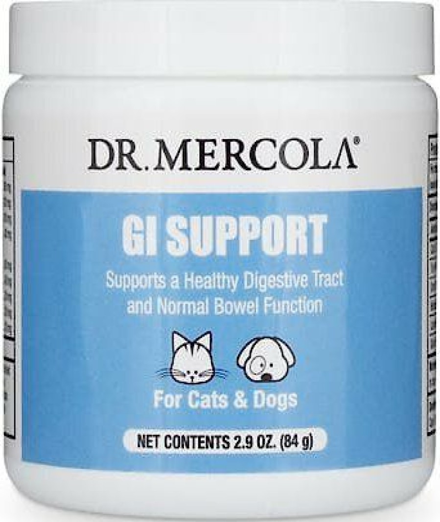 Cat Vitamins & Supplements * | Discount Dr. Mercola Gi Support Dog & Cat Supplement, 2.9-Oz Jar