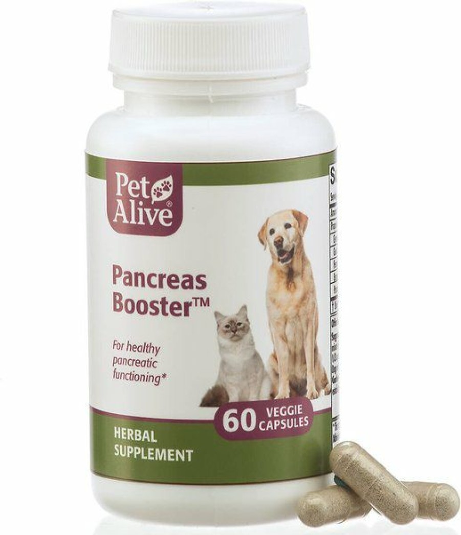 Cat Vitamins & Supplements * | Limited Edition Petalive Pancreas Booster Dog & Cat Supplement, 60 Count