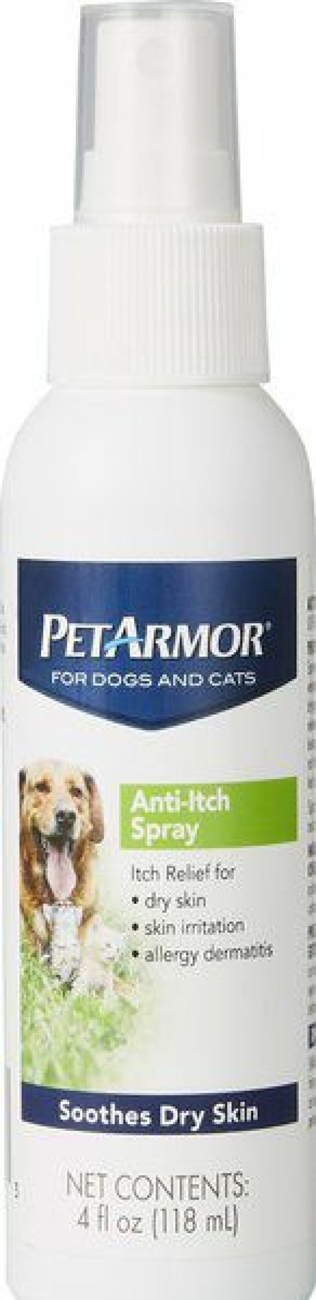 Cat Grooming * | Store Petarmor Anti-Itch Spray For Dogs & Cats, 4-Oz Bottle