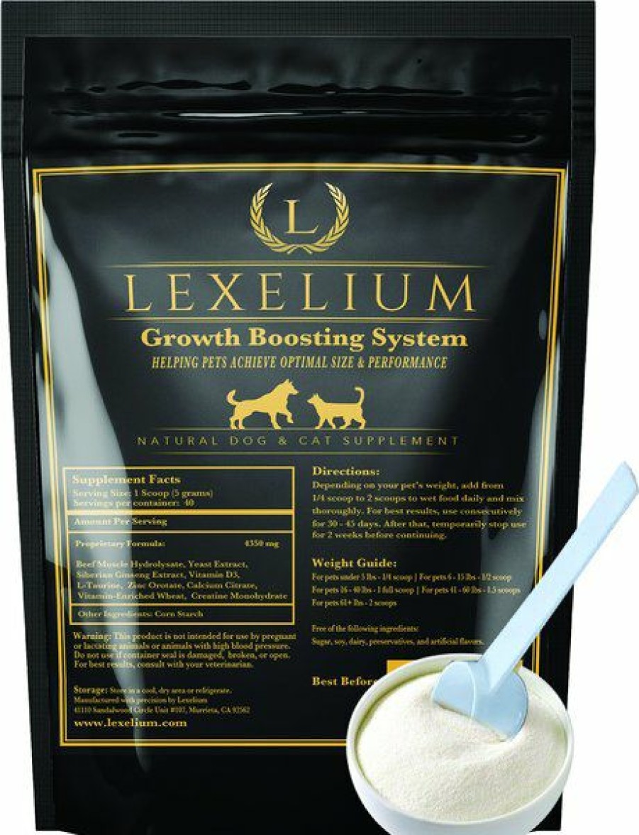 Cat Vitamins & Supplements * | Discount Lexelium Growth Boosting System Dog & Cat Supplement, 7-Oz Bag