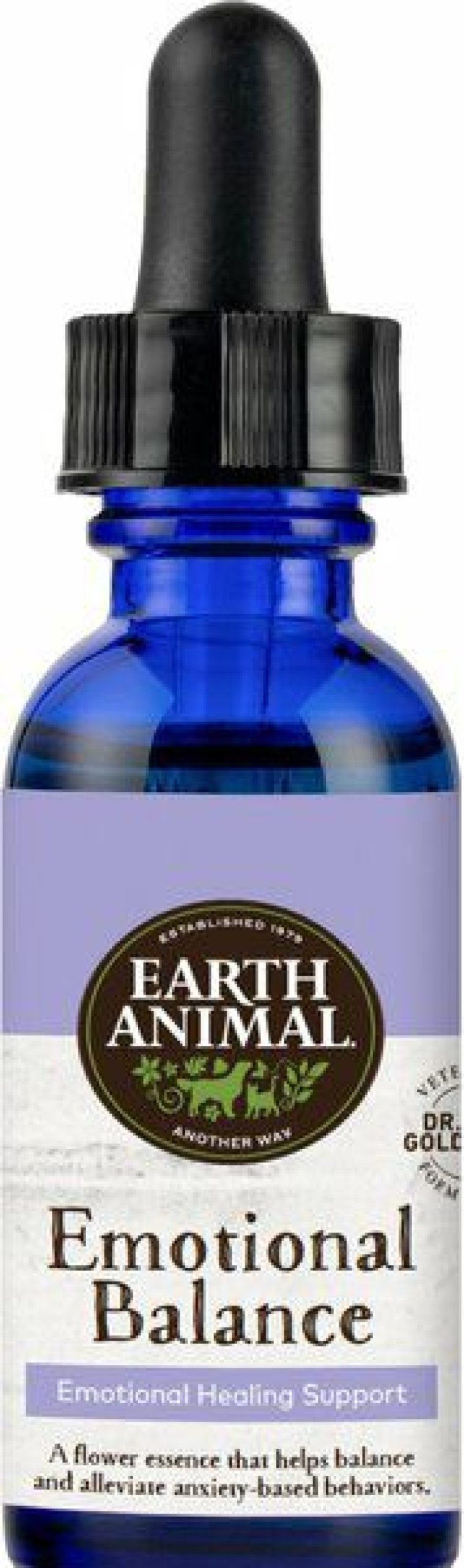 Cat Vitamins & Supplements * | Store Earth Animal Emotional Balance Liquid Calming Supplement For Dogs & Cats, 1-Oz Bottle