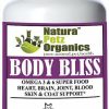 Cat Vitamins & Supplements * | New Natura Petz Organics Body Bliss Omega 3 & 6 Super Food + Heart, Brain Joint, Blood & Coat Support* Cat Supplement, 150 Count