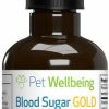 Cat Vitamins & Supplements * | New Pet Wellbeing Blood Sugar Gold Bacon Flavored Liquid Diabetes Supplement For Dogs & Cats