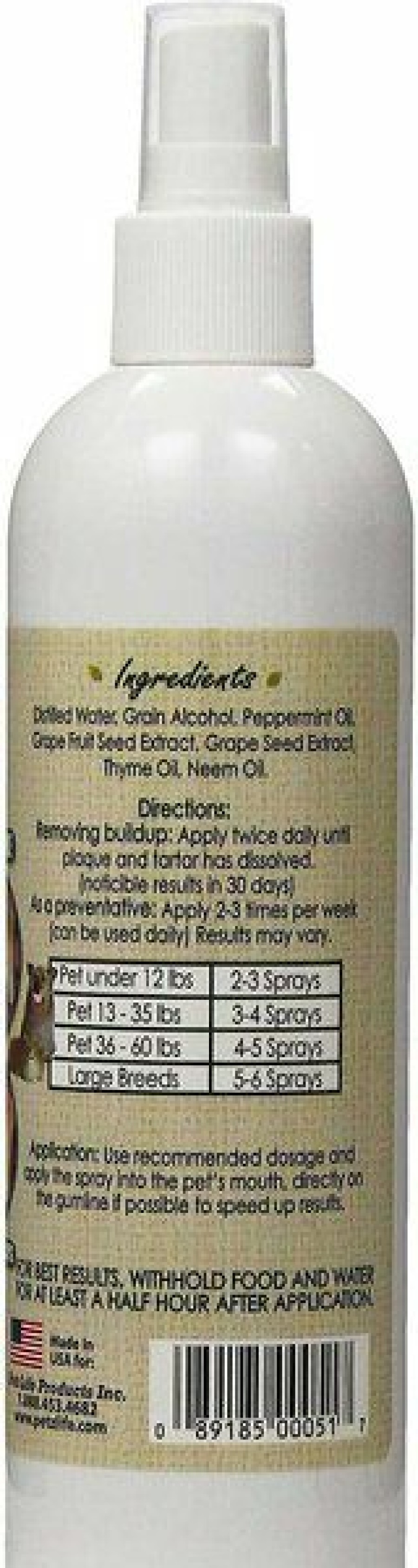 Cat Healthcare * | Outlet Petzlife Complete Oral Care Peppermint Flavor Dog & Cat Dental Spray