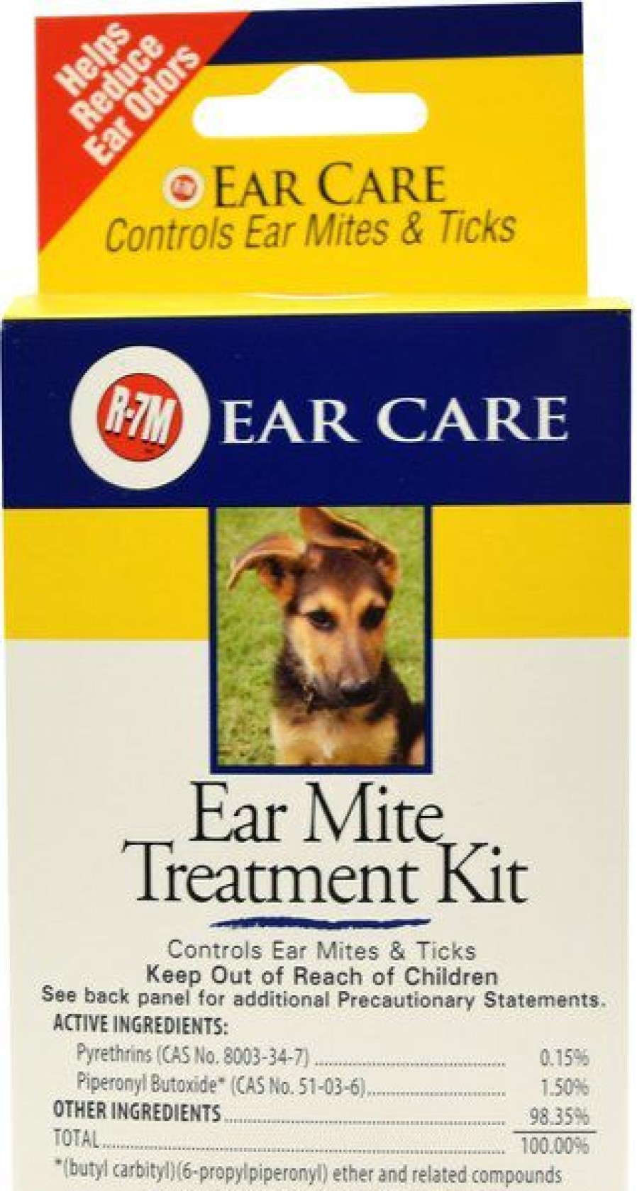 Cat Healthcare * | Shop Miracle Care R-7M Kit Medication For Ear Mites For Dogs & Cats