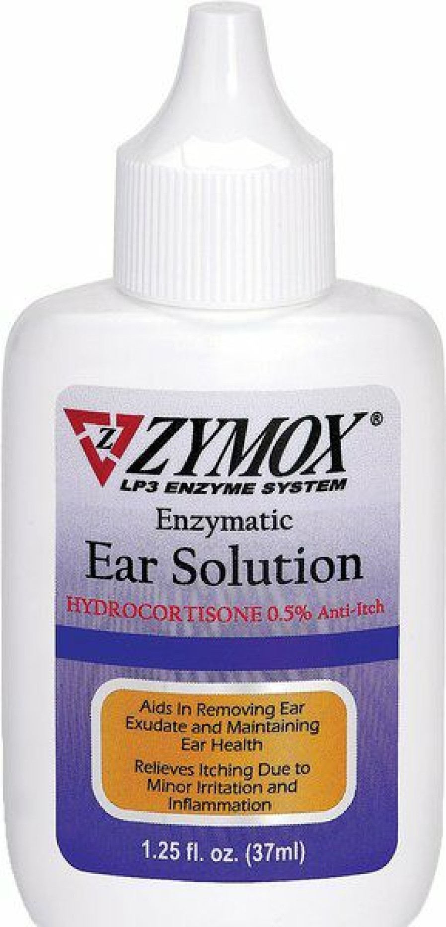 Cat Grooming * | Discount Zymox Ear Infection Solution With .5% Hydrocortisone For Dogs & Cats, 1.25-Oz Bottle