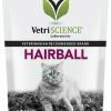 Cat Vitamins & Supplements * | Discount Vetriscience Hairball Chicken Liver Flavored Soft Chews Hairball Control Supplement For Cats, 60 Count