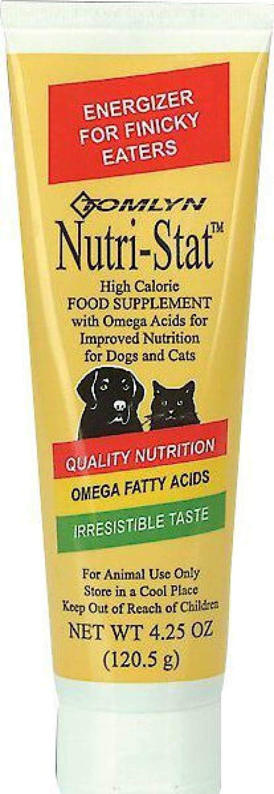 Cat Vitamins & Supplements * | New Tomlyn Nutri-Stat Gel High Calorie Supplement For Cats & Dogs, 4.25-Oz Tube