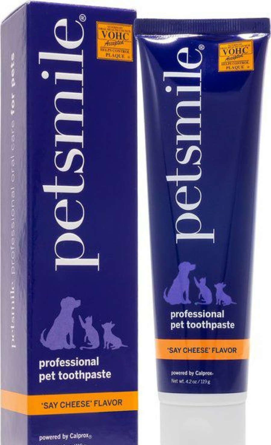 Cat Healthcare * | Limited Edition Petsmile Professional Say Cheese Flavor Dog & Cat Toothpaste, 4.2-Oz Tube