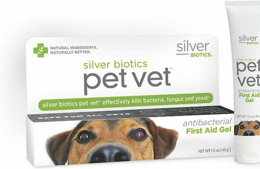 Cat Healthcare * | Discount Silver Biotics Pet Vet Antibacterial First Aid Wound Dressing, 1.5-Oz Tube