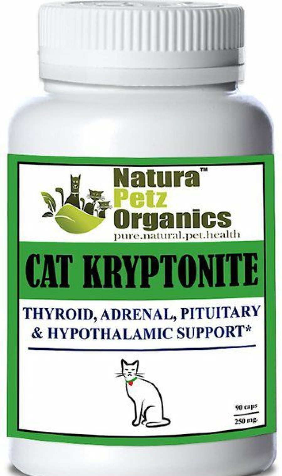 Cat Vitamins & Supplements * | New Natura Petz Organics Kryptonite Cat Supplement