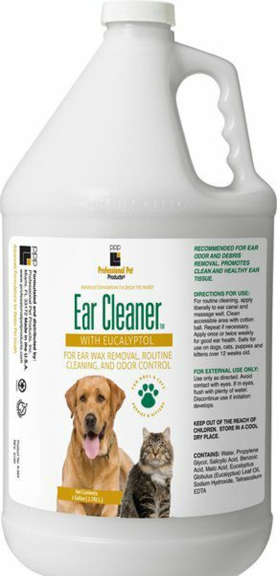 Cat Grooming * | Shop Professional Pet Products Ear Cleaner With Eucalyptol Dog & Cat Ear Solution