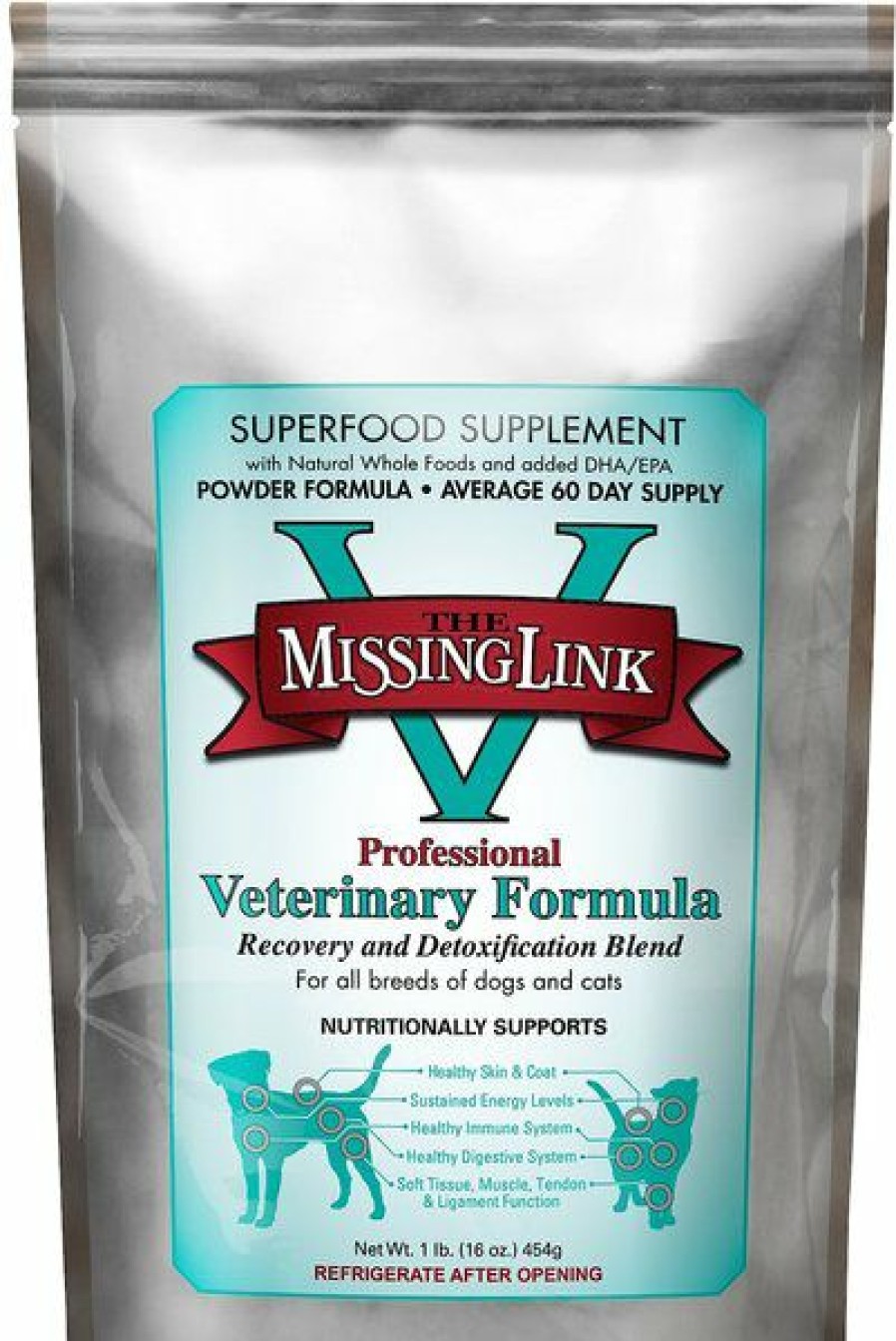 Cat Vitamins & Supplements * | New The Missing Link Professional Veterinary Formula Recovery & Detoxification Superfood Dog & Cat Supplement, 1-Lb