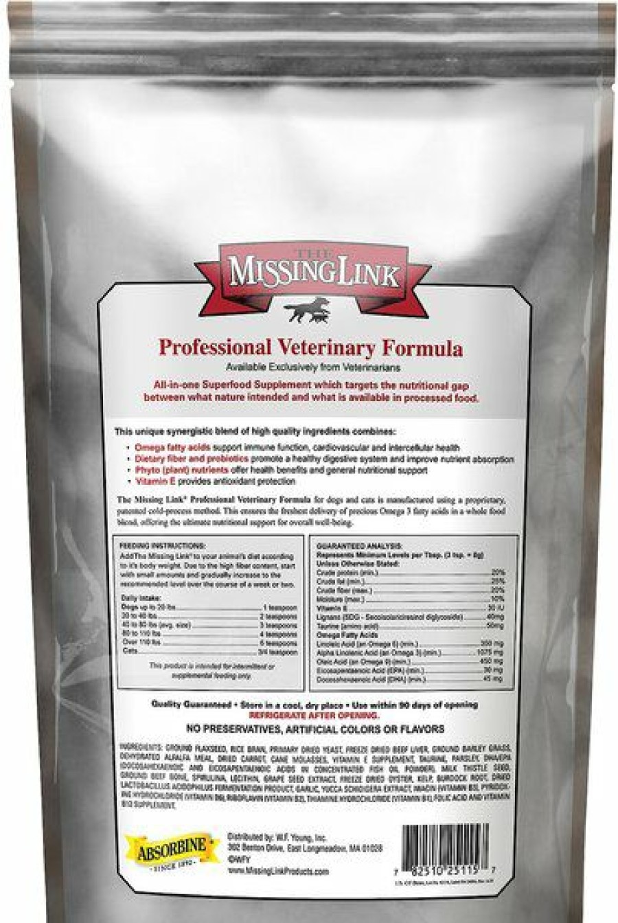 Cat Vitamins & Supplements * | New The Missing Link Professional Veterinary Formula Recovery & Detoxification Superfood Dog & Cat Supplement, 1-Lb