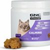 Cat Vitamins & Supplements * | Shop Gnc Pets Advanced Calming Chicken Flavor Soft Chews Cat Supplement, 60 Count