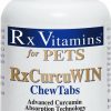 Cat Vitamins & Supplements * | Store Rx Vitamins Rxcurcuwin Chewable Tablet Immune Supplement For Cats & Dogs, 90 Count