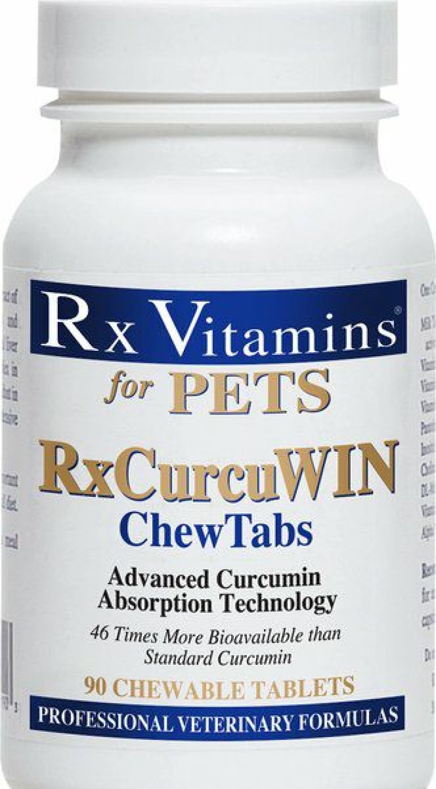 Cat Vitamins & Supplements * | Store Rx Vitamins Rxcurcuwin Chewable Tablet Immune Supplement For Cats & Dogs, 90 Count