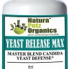 Cat Vitamins & Supplements * | Shop Natura Petz Organics Yeast Release Max * Master Blend Candida Yeast Defense Support* Cat Supplement, 90 Count