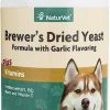 Cat Vitamins & Supplements * | Discount Naturvet Brewer'S Dried Yeast With Garlic Chewable Tablets Skin & Coat Supplement For Cats & Dogs