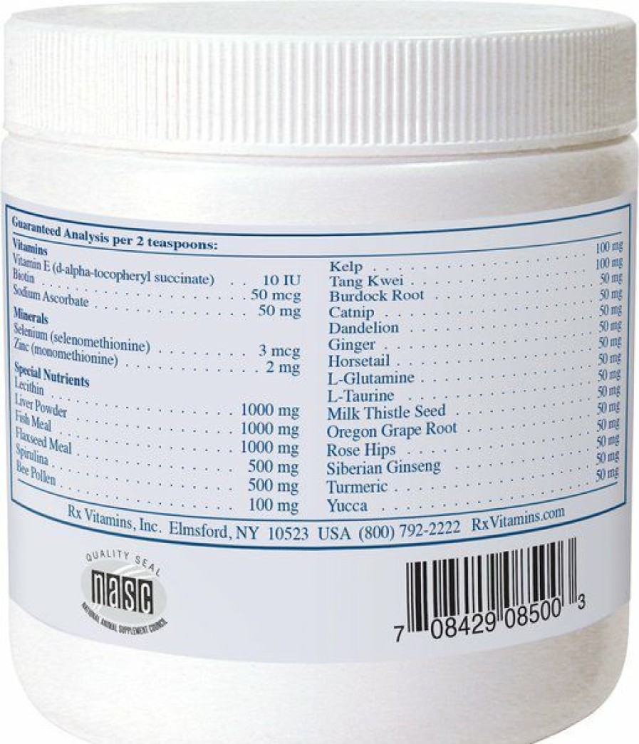 Cat Vitamins & Supplements * | Outlet Rx Vitamins Nutritional Support Powder Nutritional Supplement For Cats & Dogs, 9.07-Oz Jar