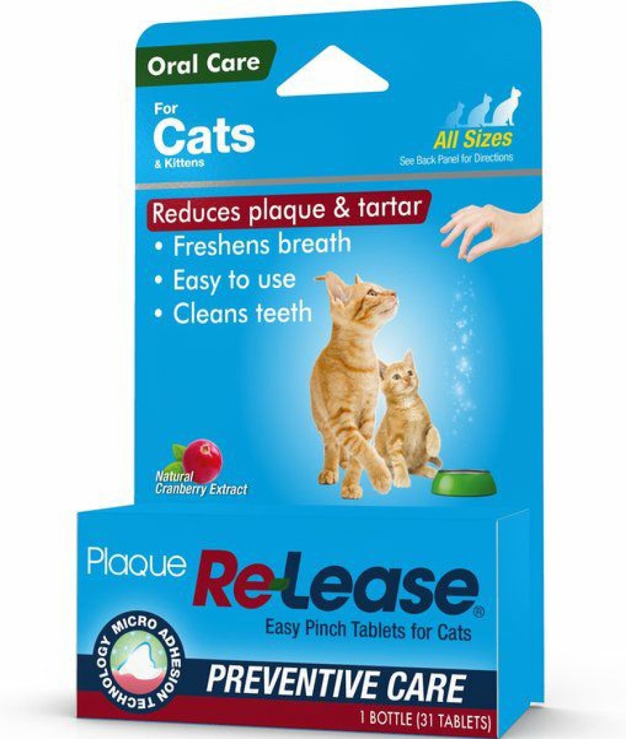 Cat Vitamins & Supplements * | Shop Ramard Plaque Re-Lease Dental Health Cat Supplement, 31 Count