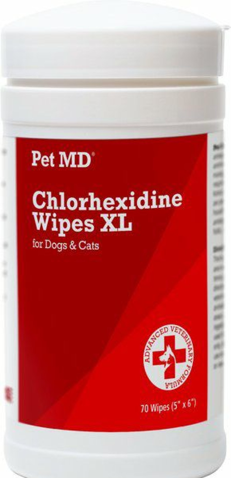 Cat Healthcare * | Discount Pet Md Chlorhexidine Antiseptic Dog & Cat Wipes, 70 Count