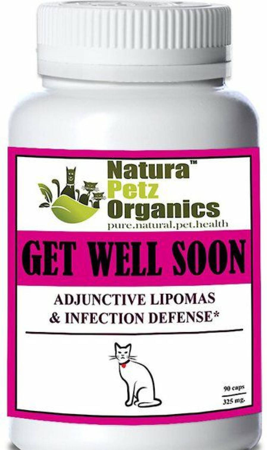 Cat Vitamins & Supplements * | Shop Natura Petz Organics Get Well Soon Cat Supplement